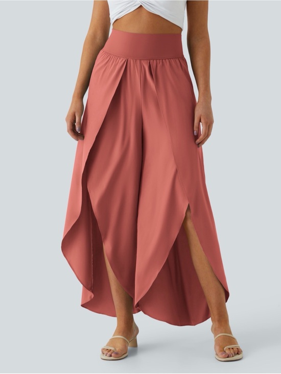 HALARA Pants - HALARA High Waisted Palazzo Flowy Pants NWOT